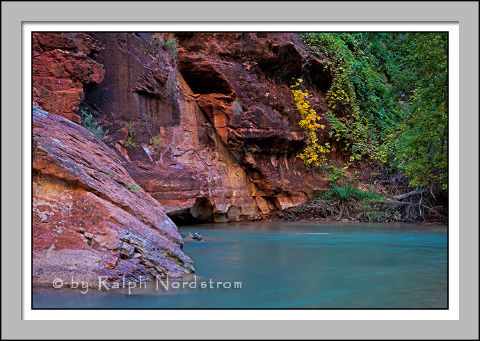 Virgin River near Gateway to the Narrows