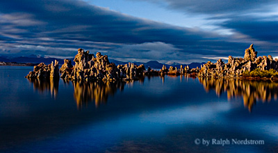 Mono Lake Under the Harvest Moon, Eastern Sierra, California