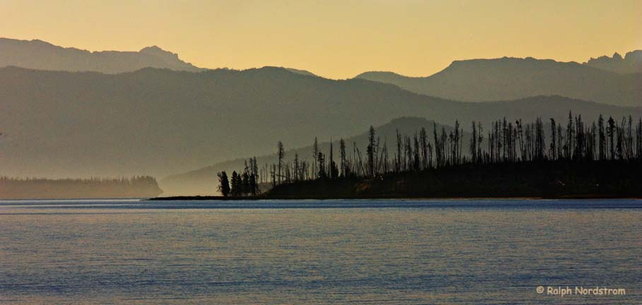 Yellowstone Lake, Yellowstone National Park, Wyoming