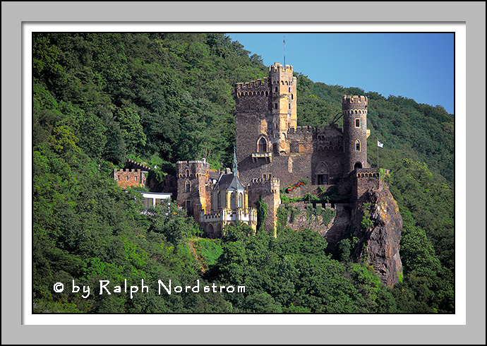 Burg Rheinstein, River Rhein, Germany