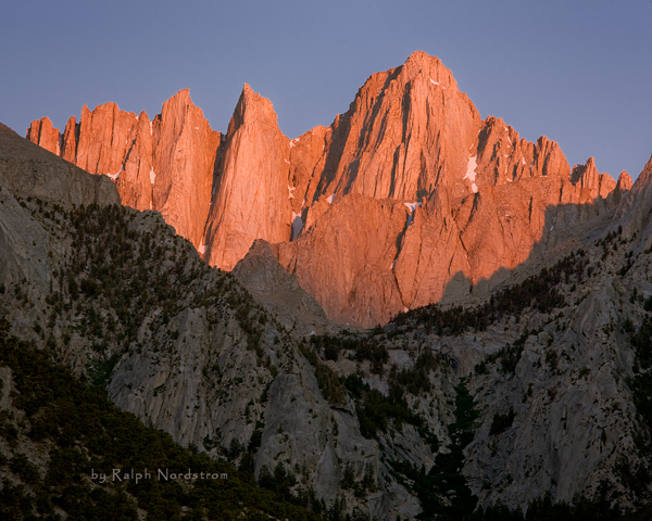 Mt Whitney First Light (2009)