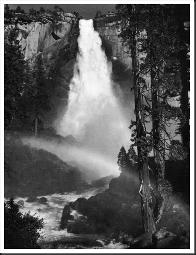 Ansel Adams The Making Of Photographs Nevada Falls Ralph